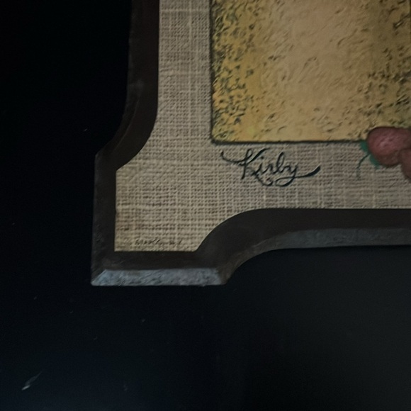 Vintage 70s Wood Wall Decor - Picture 5 of 5